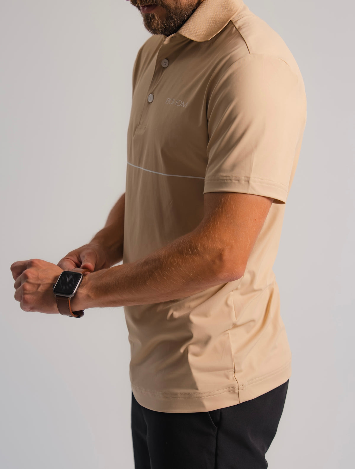 Basic Polo Beige